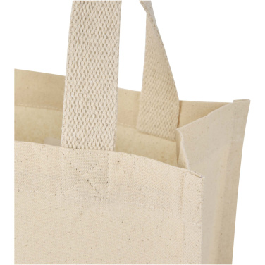 Logo trade promotional merchandise image of: Odessa 220 g/m² GRS recycled cotton mini gusset tote bag 9L