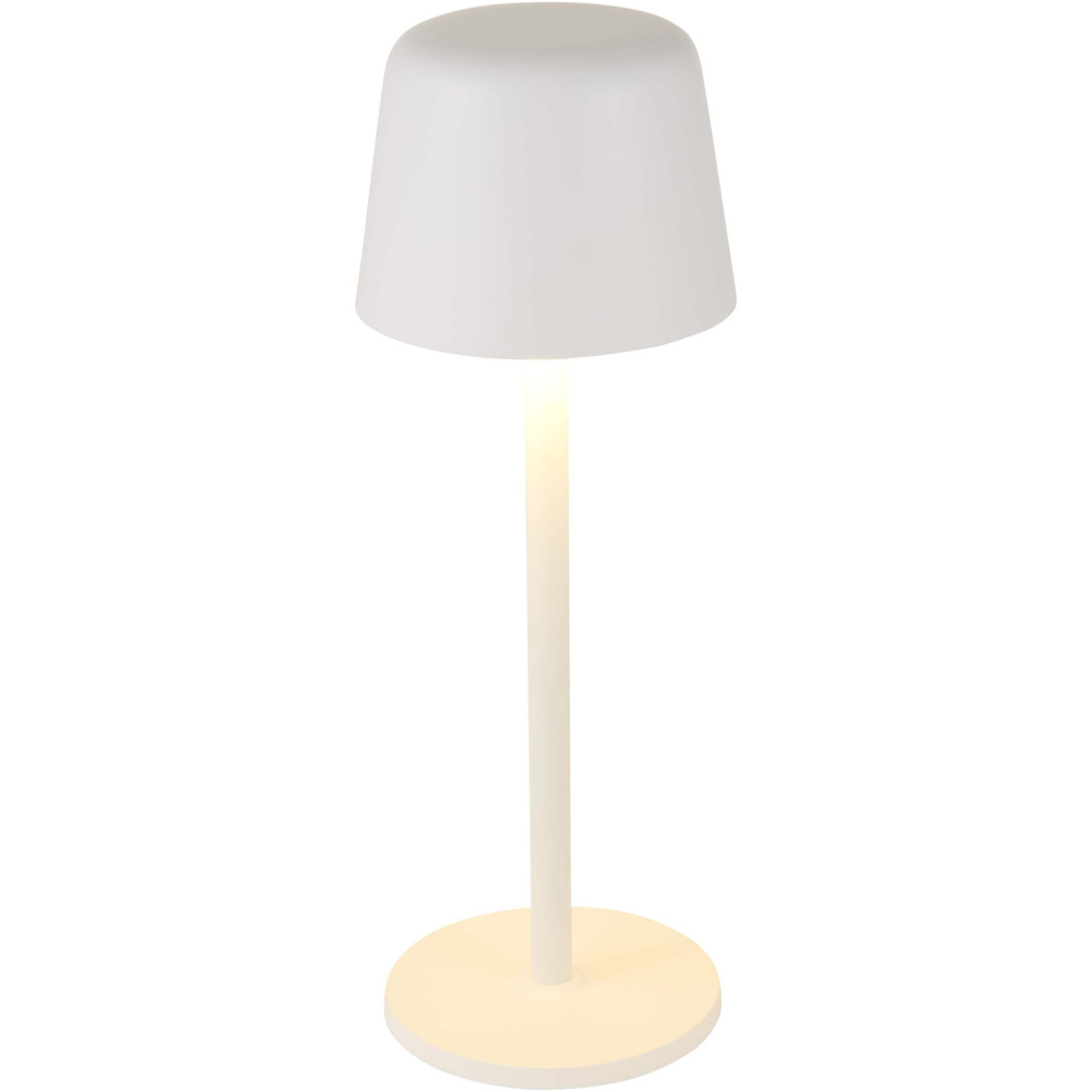 Logo trade promotional merchandise photo of: Alya rechargeable dimmable table lamp with 3 light modes