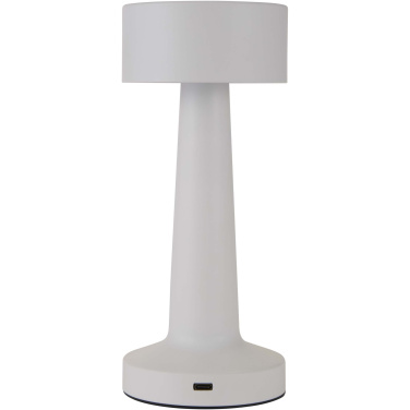 Logo trade promotional giveaway photo of: Aludra rechargeable dimmable table lamp with 3 light modes