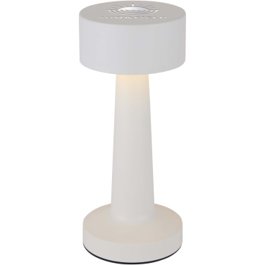 Logotrade promotional item picture of: Aludra rechargeable dimmable table lamp with 3 light modes