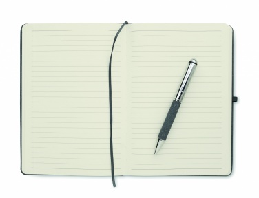 Logotrade reklaamkingi foto: Taaskasutatud nahast märkmikukomplekt