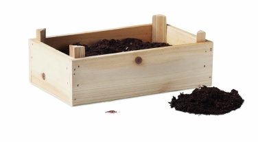 Logotrade reklaamkingituse foto: Maasikakomplekt puidust kastis