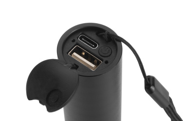 Logotrade reklaamkingituse foto: Taskulamp ZAGROS Schwarzwolf