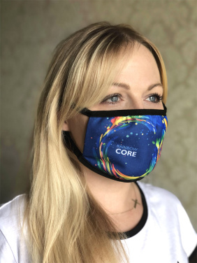 Logo trade firmakingi pilt: MARS PRO puuvillane mask (suurus M) koos tasku ja HEPA-filtriga 1380165