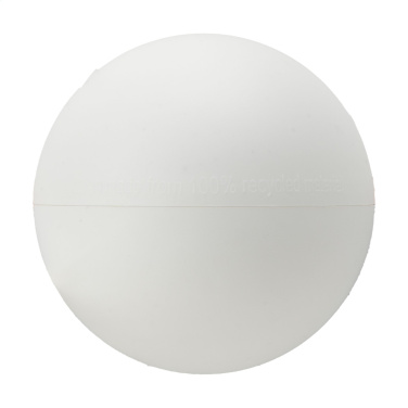 Logotrade ärikingid pilt: Jõulukuul Ø 7 cm taaskasutatud plastist, valge