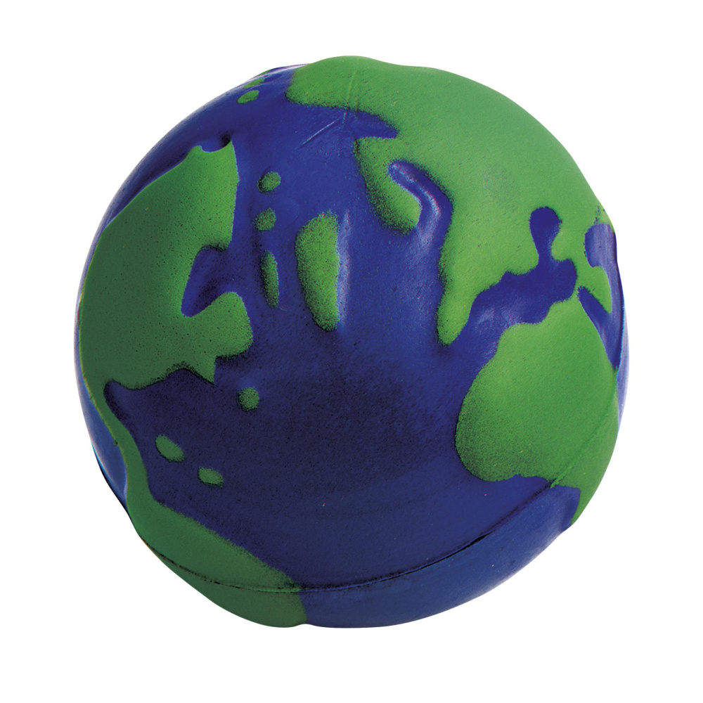 Logo trade reklaamtoote pilt: StressGlobe Ø 6,5 cm stressipall