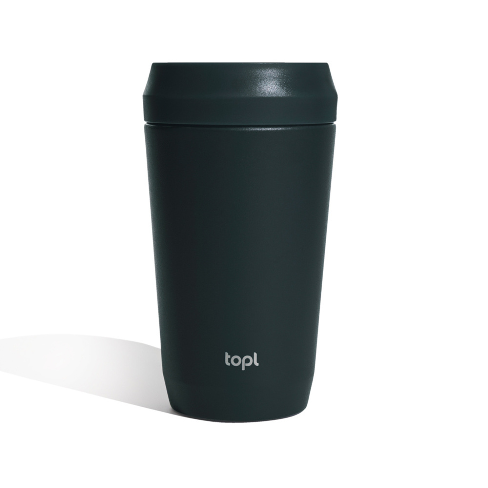 Logo trade meened foto: Topl Recycled Steel To Go Tumbler Patenteeritud 360 Kaas 354ml