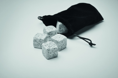 Logo trade reklaamkingi pilt: 9 kivist jääkuubikute komplekt karbis ABERDEEN