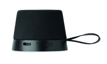 Logo trade reklaamtoote pilt: ESCUCHE 3W juhtmevaba kõlar alusega