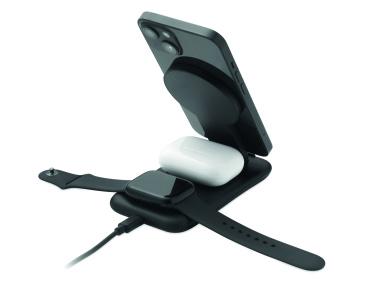 Logotrade firmakingitused pilt: 3-ühes juhtmevaba laadija 15W PENDOLESS