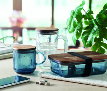 Logotrade ärikingid pilt: Ribiline klaasist kruus 300ml VITRIO MUG