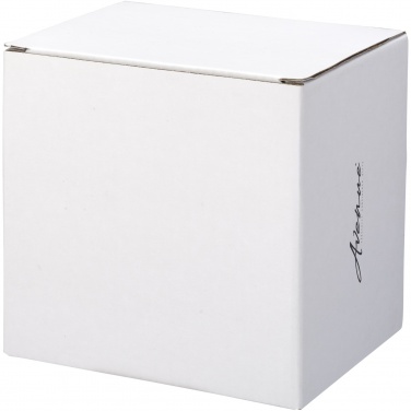 Logotrade liikelahjat kuva: Heart 400 ml keraaminen muki puisella kannella/alustalla