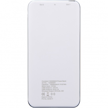 Logo trade liikelahja mainoslahja tuotekuva: Langaton Constant-varavirtalähde LED-näytöllä, 10 000 mAh