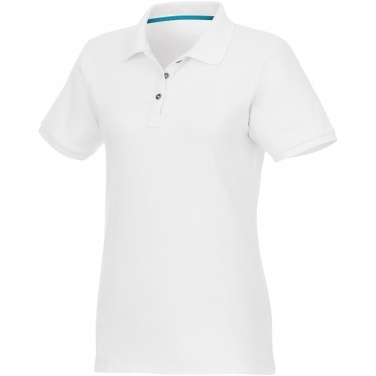 Logotrade mainoslahjat ja liikelahjat tuotekuva: Beryl short sleeve women's organic recycled polo