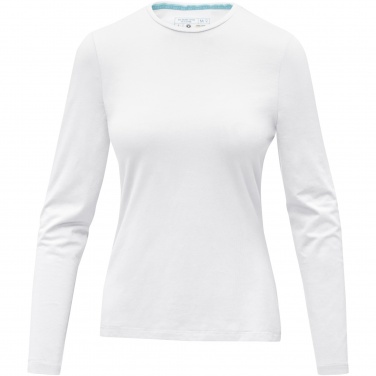 Logo trade liikelahjat mainoslahjat kuva: Ponoka long sleeve women's organic t-shirt