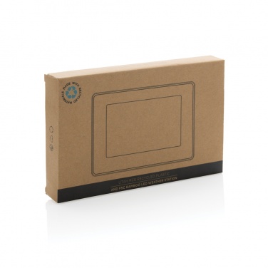 Logotrade liikelahjat kuva: Utah LED kello RCS kierrätetystä muovista ja bambusta