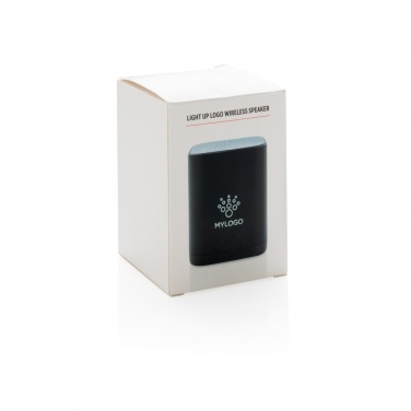 Logo trade mainoslahjat tuotekuva: Light up logo langaton kaiutin