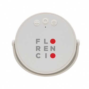 Logo trade mainoslahjat tuotekuva: Aurora USB-ladattava pöytävalaisin RCS kierrätysmuovista