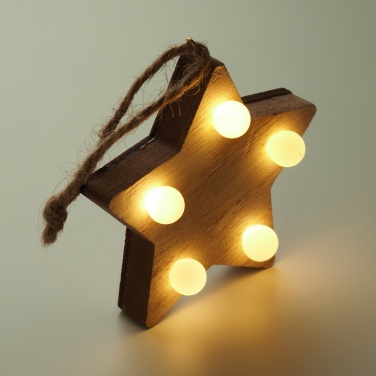 Logo trade liikelahja kuva: Joulukuusenkoriste valoilla