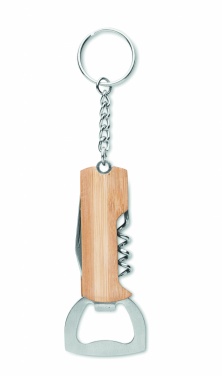 Logotrade liikelahjat mainoslahjat tuotekuva: 3 in 1 bambu taskutyökalu