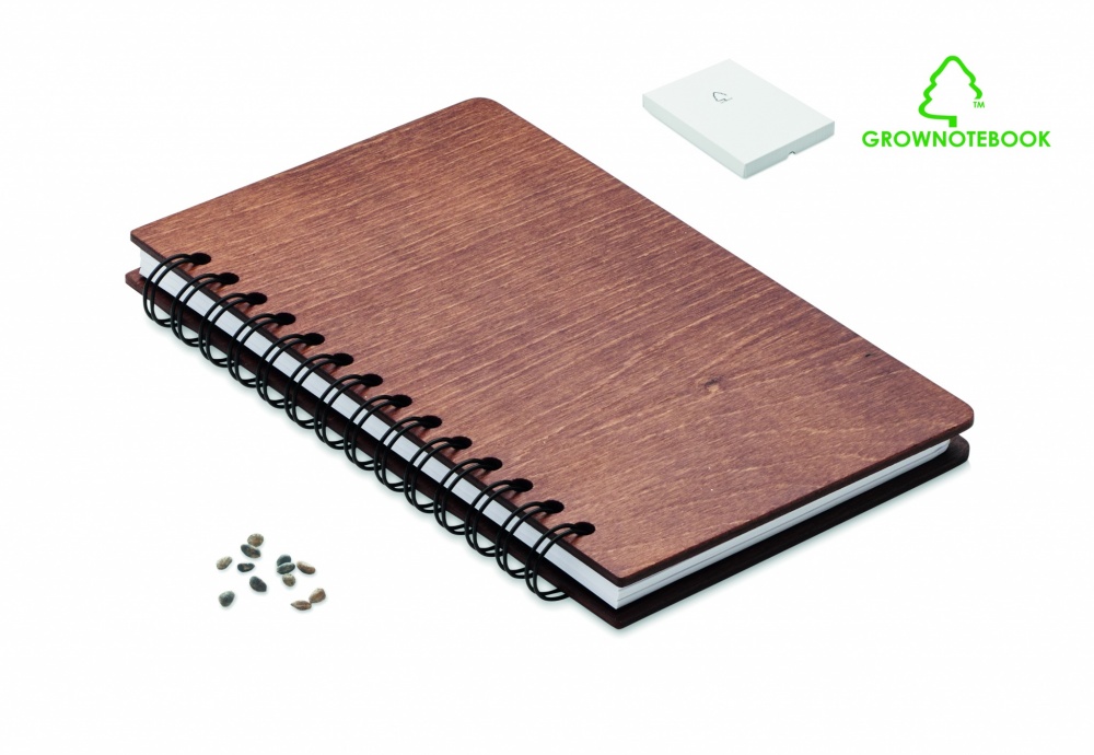 Logo trade mainoslahjat tuotekuva: A5 Koivu GROWBOOK™