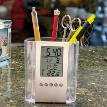 Logotrade mainoslahjat kuva: Akryyli pöytäkynäteline MADRID