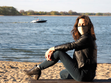 Logotrade liikelahja tuotekuva: MARS puuvillanaamari (koko M) 1379165