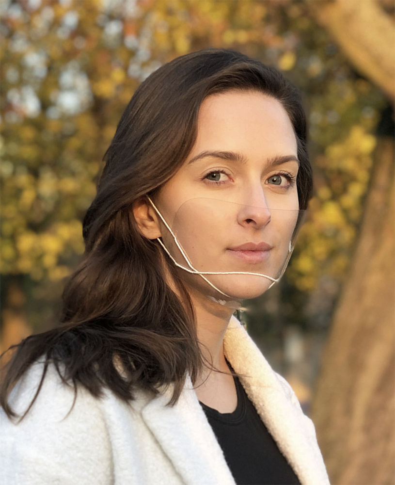 Logotrade liikelahjat mainoslahjat tuotekuva: ATENA-kirkas kasvosuojus-suojanaamari suuta ja nenää varten 1461162