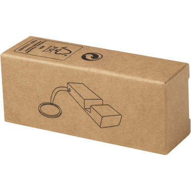 Logo trade mainostuotet tuotekuva: Bosona bambuinen puhelinteline avainketjulla