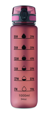 Logo trade mainoslahja ja liikelahja tuotekuva: Vesipullo sport RPET 1L