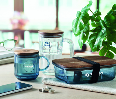 Logo trade mainostuote kuva: Uurrettu lasimuki 300ml