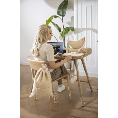 Logo trade mainostuote kuva: Bear GRS-kierrätetty kiristysnyörilllinen reppu, 9 l