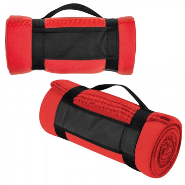 Лого трейд pекламные подарки фото: Большое флисовое одеяло NASHVILLE