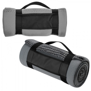 Логотрейд pекламные cувениры картинка: Большое флисовое одеяло NASHVILLE