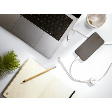 Логотрейд pекламные cувениры картинка: Монти переработанная кожа - бумажный блокнот А5