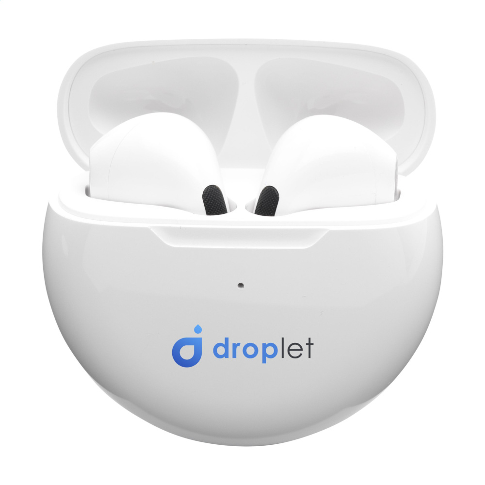 Лого трейд pекламные cувениры фото: Беспроводные наушники Calypso RCS Recycled