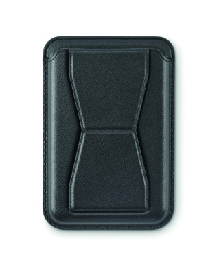 Лого трейд бизнес-подарки фото: Magnetic PU cardholder