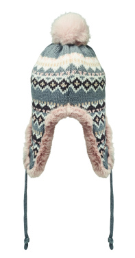 Логотрейд pекламные продукты картинка: Knitted beanie with ear flap