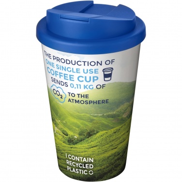 Logotrade reklamprodukter bild: Brite-Americano® 350 ml mugg med spillsäkert lock