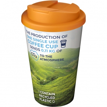 Logotrade kampanjprodukter bild: Brite-Americano® 350 ml mugg med spillsäkert lock