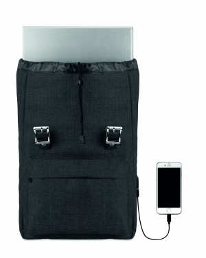 Logotrade reklamprodukter bild: Data ryggsäck