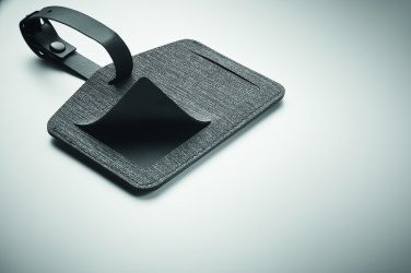 Logotrade presentreklam bild: Bagagetagg med tracker