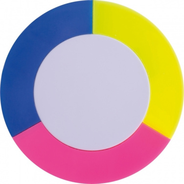 Logotrade presentreklam bild: 3-i-1-överstrykningspenna ANDORRA